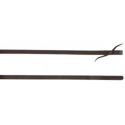 Rênes WESTRIDE by Franck Perret lestées, cuir lisse