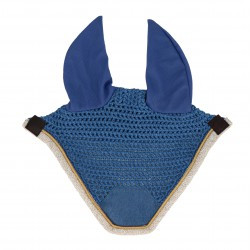 Bonnet chasse-mouches EQUITHÈME - Denim