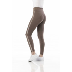Legging EQUITHÈME - Violette- , fond silicone