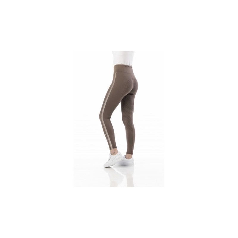 Legging EQUITHÈME - Violette- , fond silicone