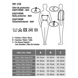 Gilet de protection Adulte EQUITHÈME - Belt