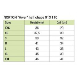 Mini-chaps NORTON - Hiver