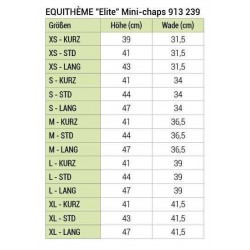 Mini-chaps EQUITHÈME - Elite-