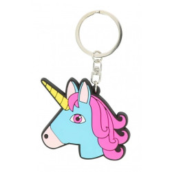 Porte-clés EQUI-KIDS -Licorne- en silicone