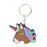 Porte-clés EQUI-KIDS -Licorne- en silicone
