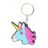 Porte-clés EQUI-KIDS -Licorne- en silicone