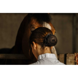 Barrette résille pour cheveux EQUITHEME - Floral