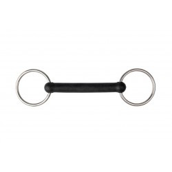 Mors 2 anneaux METALAB - Caoutchouc