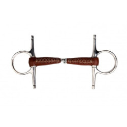 Mors aiguilles METALAB - Pinchless gainé cuir