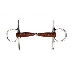 Mors aiguilles METALAB - Pinchless gainé cuir