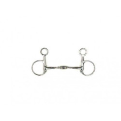 Mors Baucher METALAB double brisure