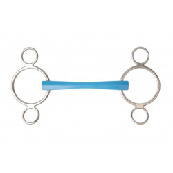 Mors réglable METALAB - Flexi 3 anneaux droit