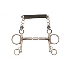 Mors Pelham METALAB - Elite droit, branches courtes