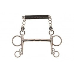 Mors Pelham METALAB - Elite droit, branches courtes