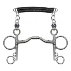 Mors Pelham METALAB - Elite cintré rouleau