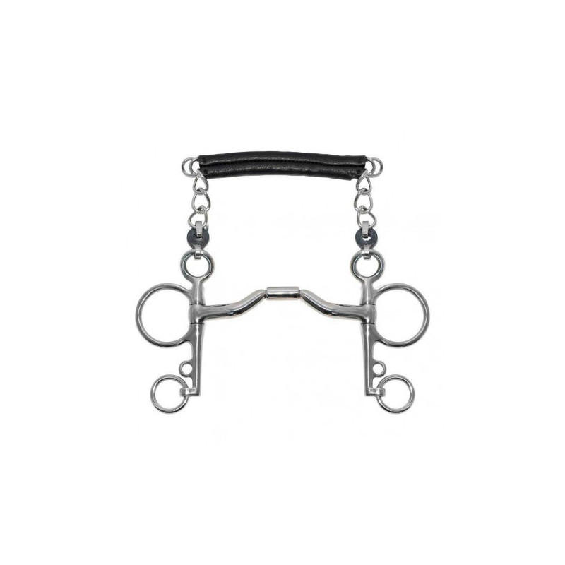 Mors Pelham METALAB - Elite cintré rouleau