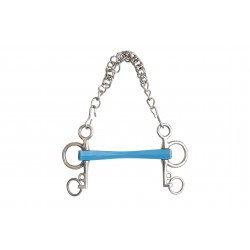 Mors Pelham METALAB - Flexi droit, branches courtes