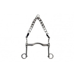 Mors de bride METALAB branches longues