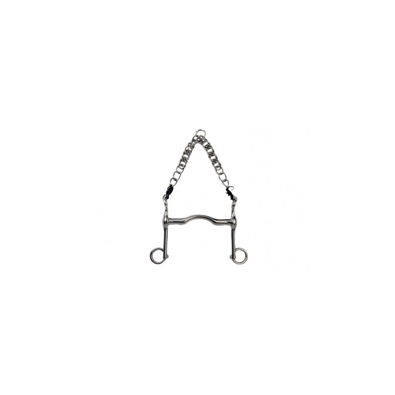 Mors de bride METALAB branches longues