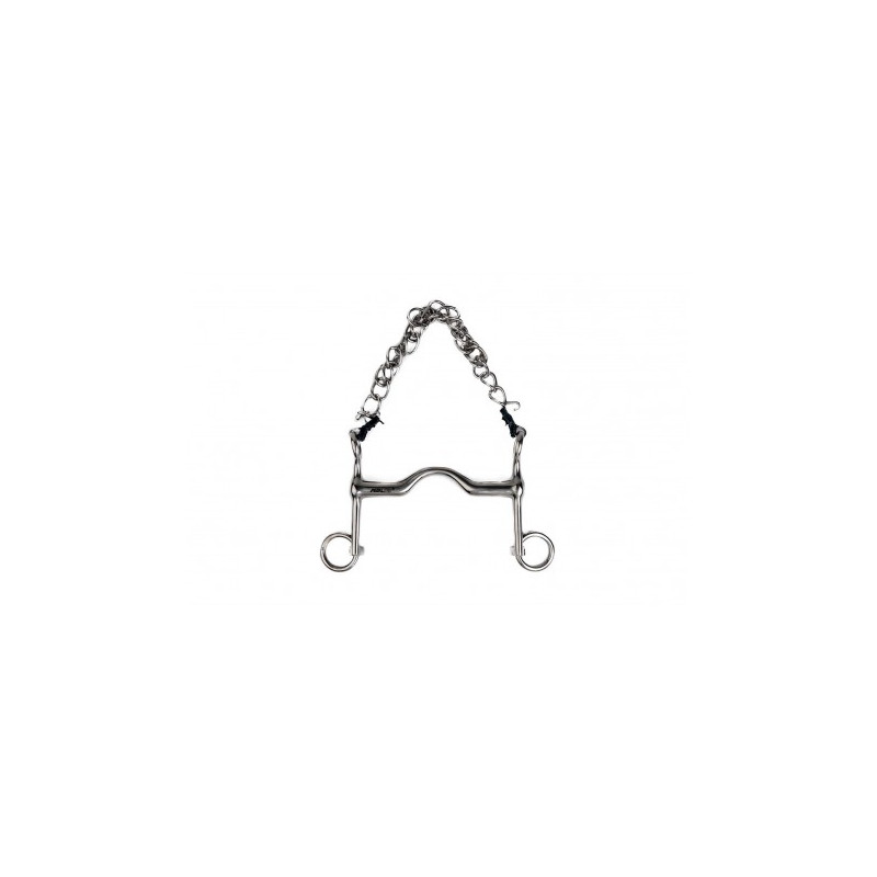 Mors de bride METALAB branches courtes