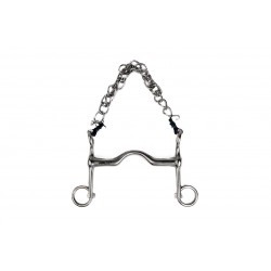 Mors de bride METALAB branches courtes