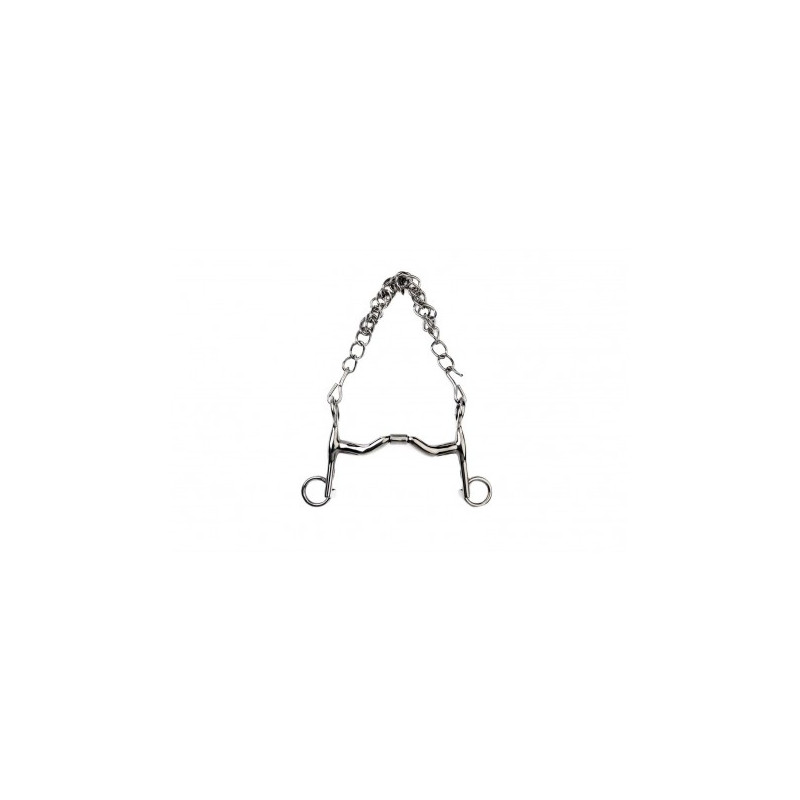 Mors de bride METALAB - Elite branches courtes