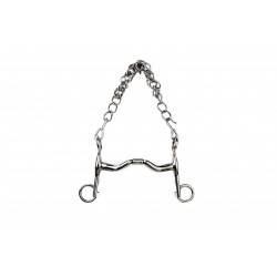 Mors de bride METALAB - Elite branches courtes