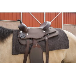 Tapis navajo WESTRIDE coton/acrylique uni