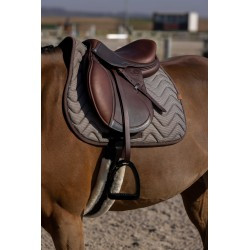 Tapis de selle EQUITHÈME - Tweedytan