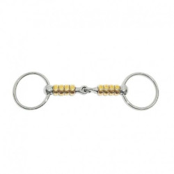 Mors 2 anneaux METALAB - Magic System à rouleaux verticaux, cuivre