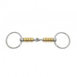 Mors 2 anneaux METALAB - Magic System à rouleaux verticaux, cuivre