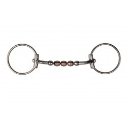 Mors 2 anneaux METALAB - Magic System roulettes pivotantes