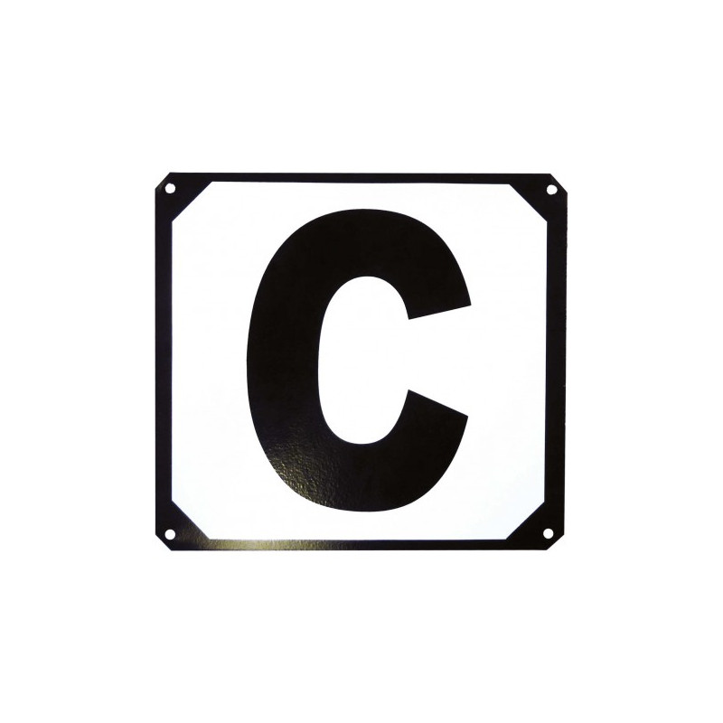 Set de 12 lettres de manège HIPPOTONIC support métallique