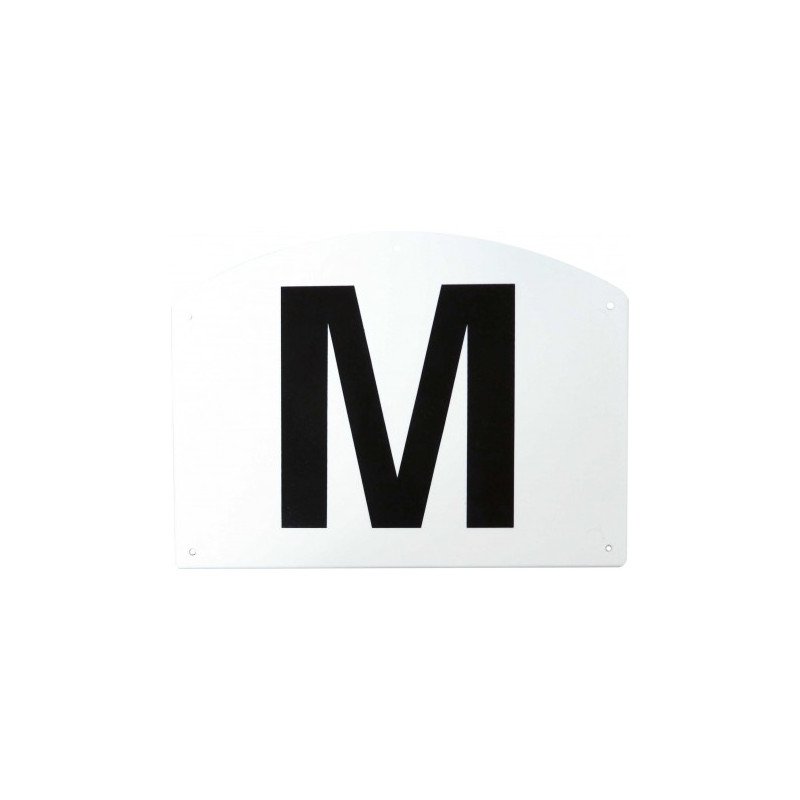 Set de 12 lettres de manège HIPPOTONIC support plastique