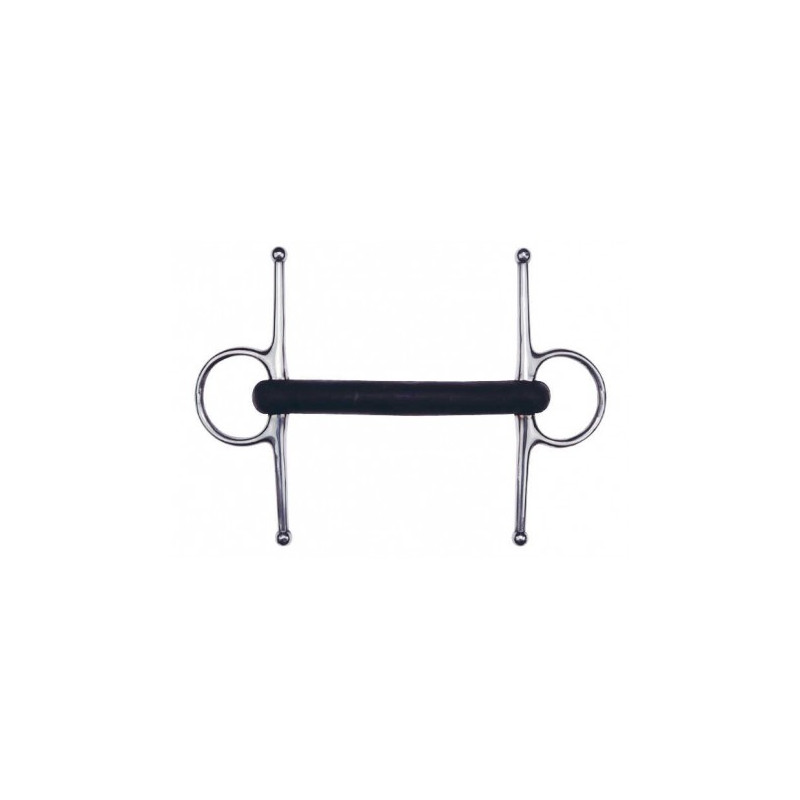 Mors aiguilles FEELING - Caoutchouc droit, rigide