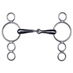 Mors réglable FEELING - 4 anneaux