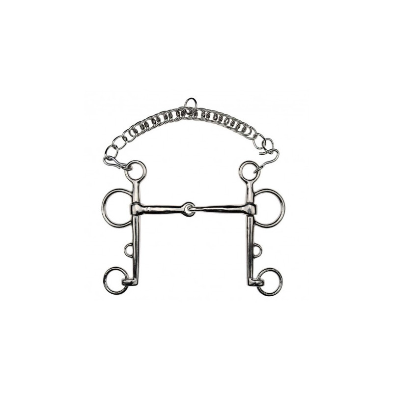 Mors Pelham FEELING - Acier nickelé