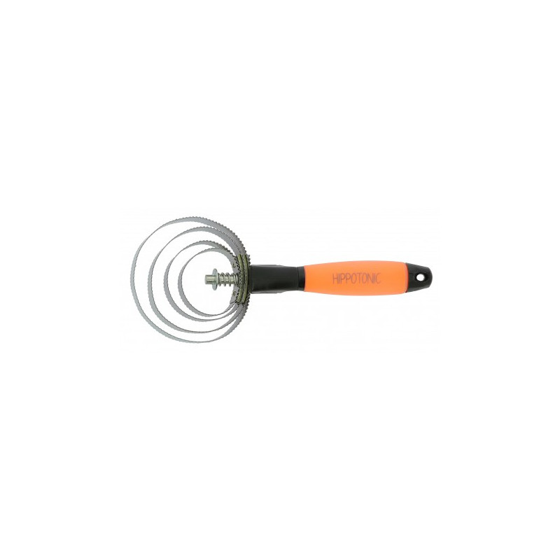 Étrille métallique ronde HIPPOTONIC - Gel