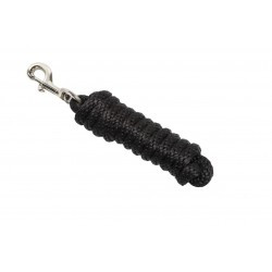 Longe d'attache tressée avec mousqueton robuste. En savoir plus