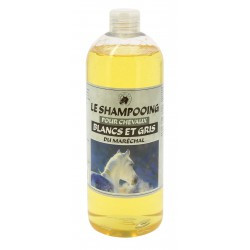 Shampooing pour chevaux blancs et gris du Maréchal