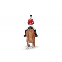 Cheval de promenade et sa cavalière PAPO