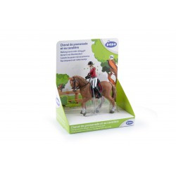 Cheval de promenade et sa cavalière PAPO