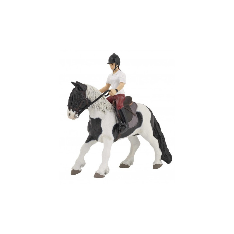 Poney sellé et harnaché PAPO