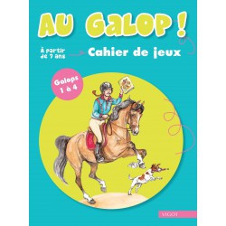 VIGOT Au Galop ! Cahier de Jeux galops 1 à 4