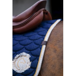 Tapis de selle EQUITHÈME -Denim-