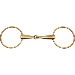 Mors 2 grands anneaux FEELING - Maillechort