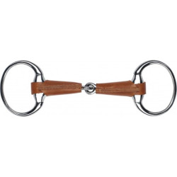 Mors olive FEELING - Gainé cuir