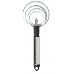 Étrille métallique ronde HIPPOTONIC - Glossy