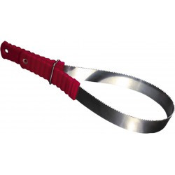 Couteau de chaleur HIPPOTONIC - Inox lame lisse/dentelée