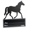 Plaque de box HIPPOTONIC - Silhouette de cheval